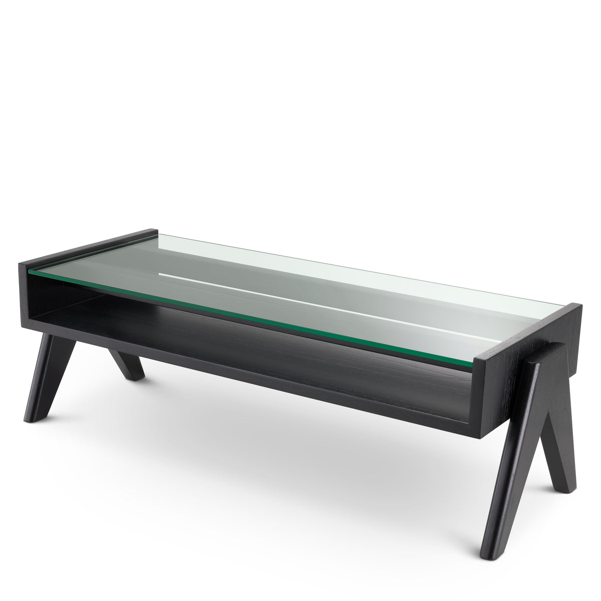 Mesa de centro negra Lionnel