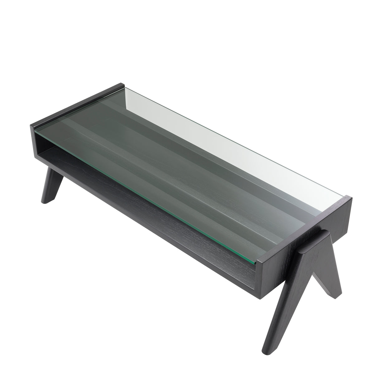 Mesa de centro negra Lionnel