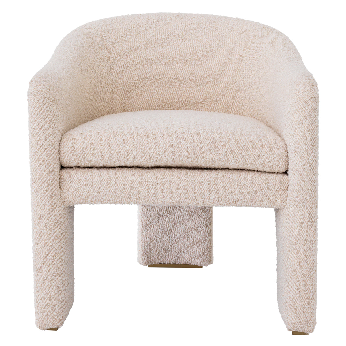 奶油色羊羔绒 Pebbles Armchair
