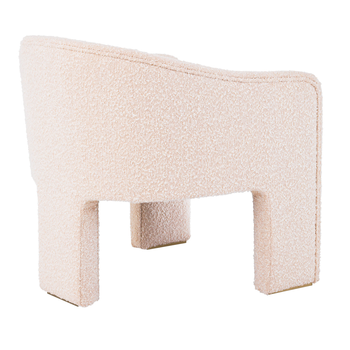 奶油色羊羔绒 Pebbles Armchair