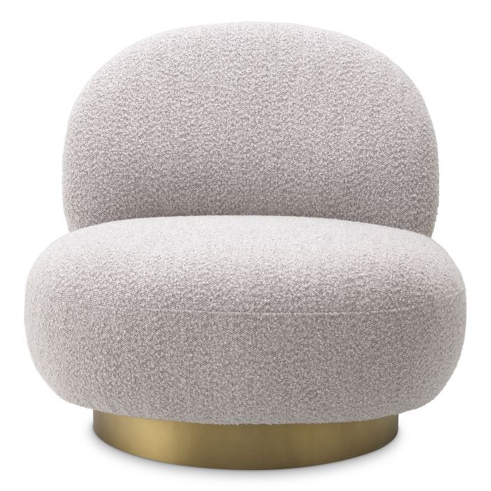 Sillón Clément Gris Bouclé
