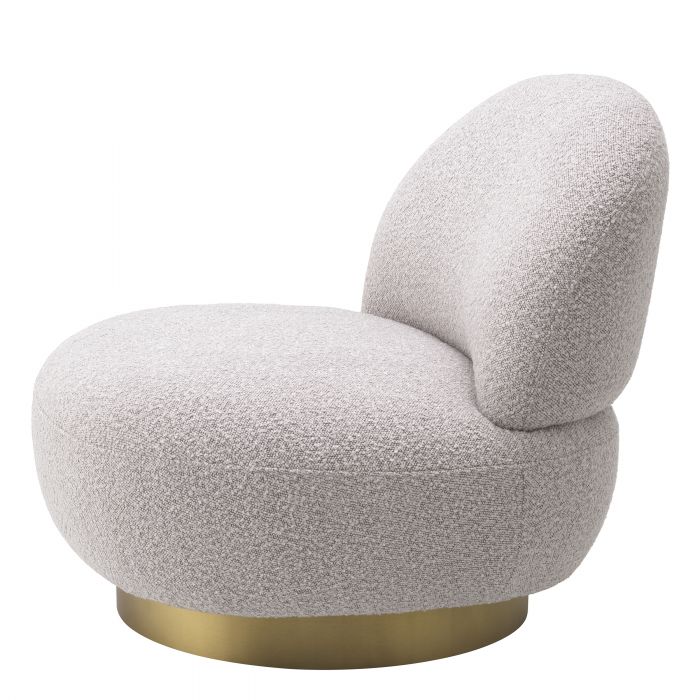 Sillón Clément Gris Bouclé