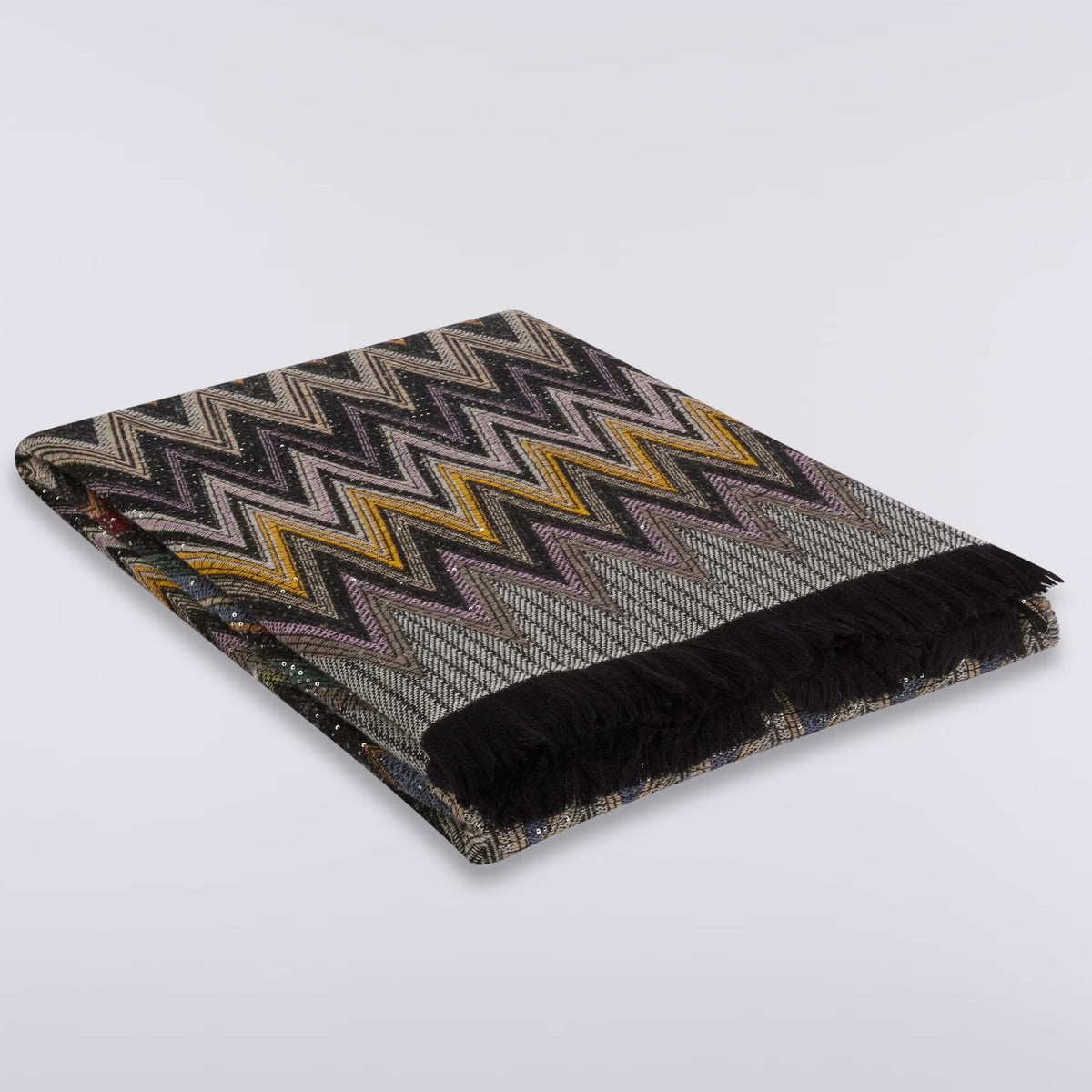 Plaid Chen Nero Multicolore