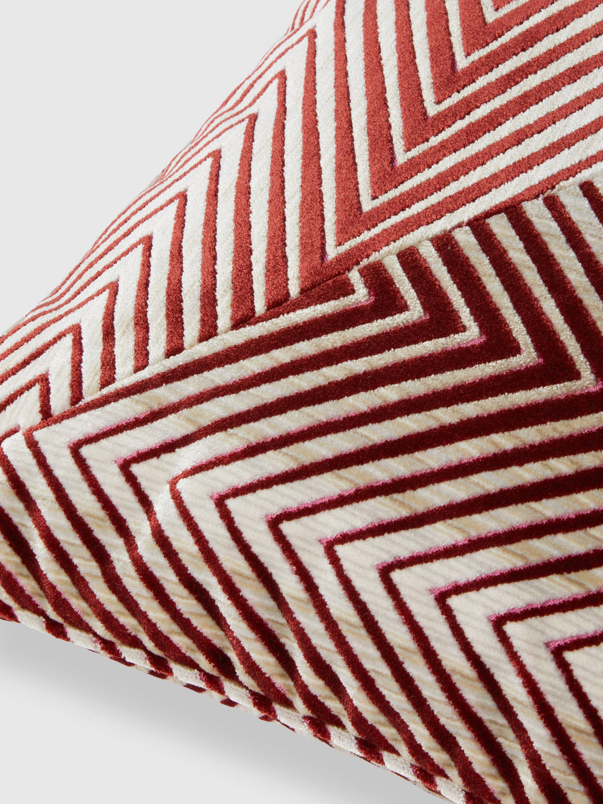 Kissen Ziggy Rot Mehrfarbig 60x60