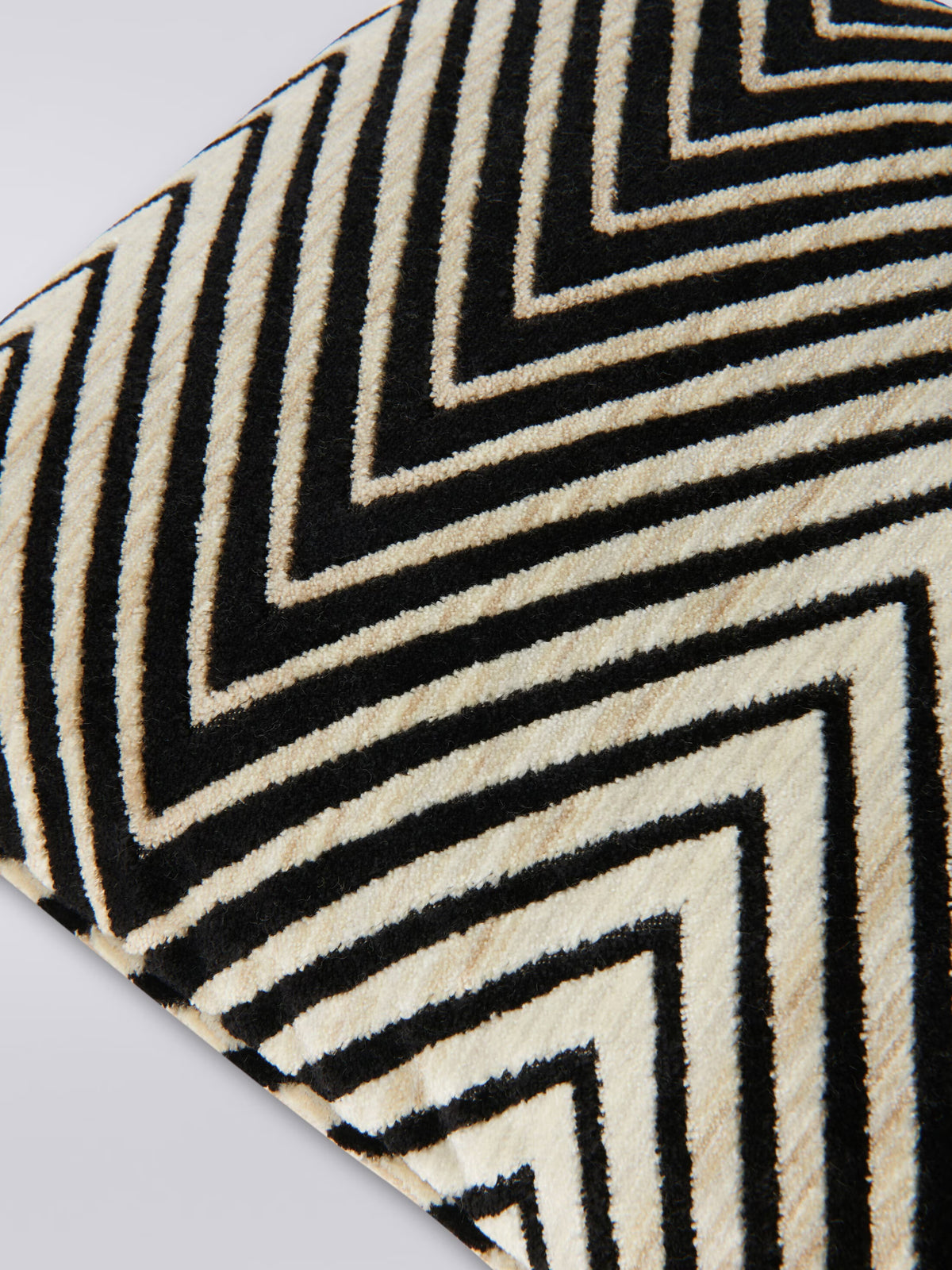 Cojín Ziggy Negro Blanco 30x60