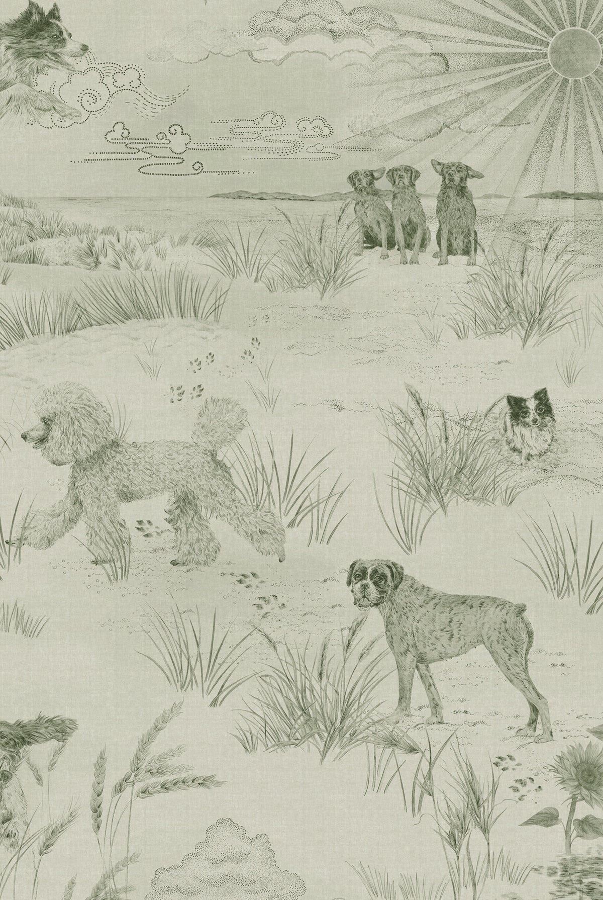 Обои DOG TALES Alpine