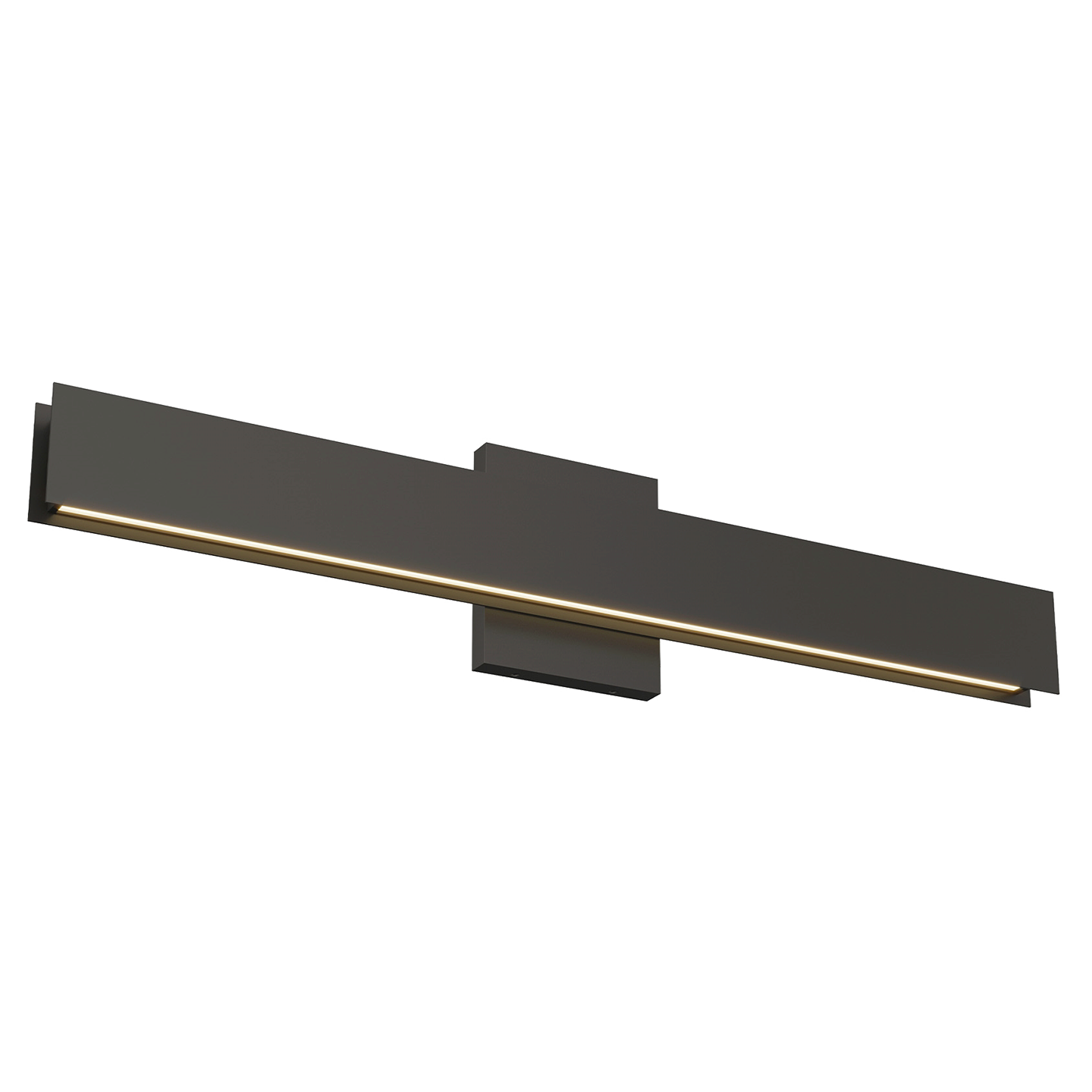 Bau 24 Black Wall Lamp