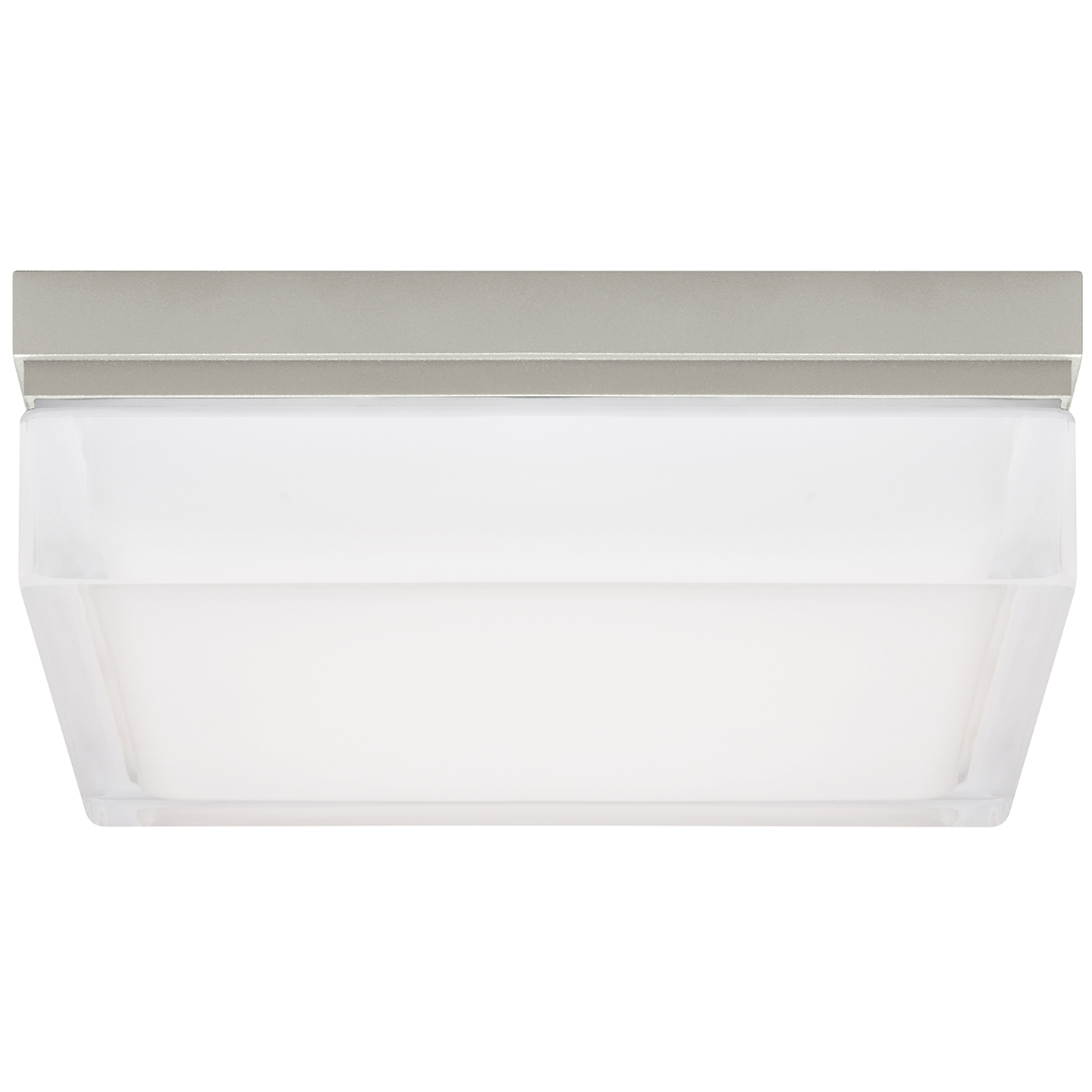 Boxie Large Nickel Ceiling Light