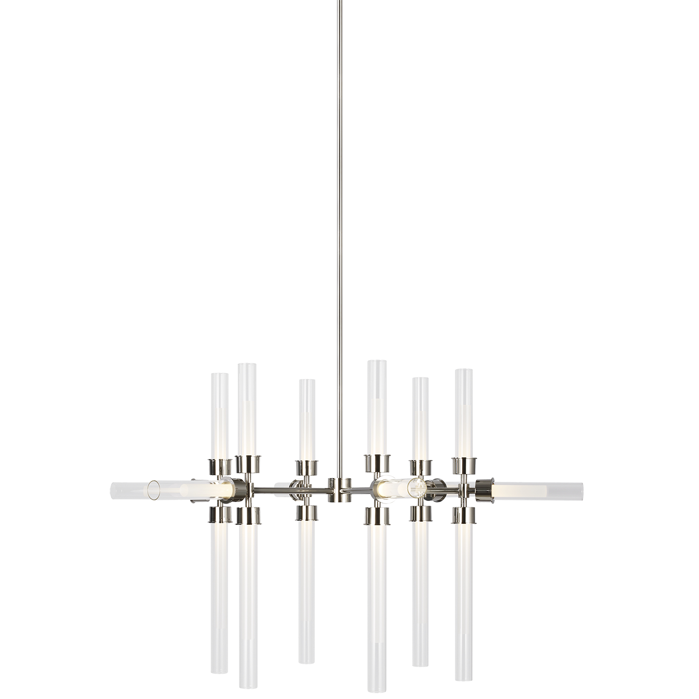 Linger 18-Light Nickel Chandelier