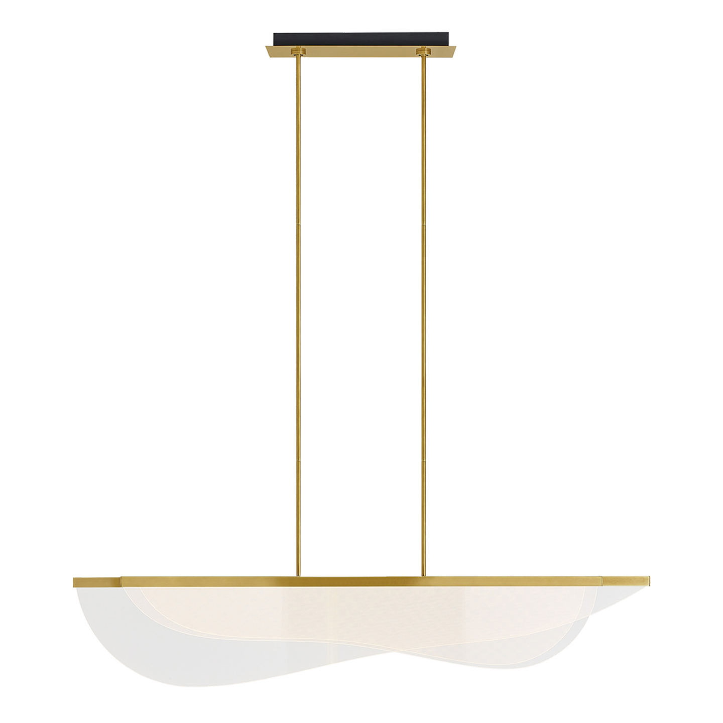 Suspension Nyra 60 Linear Brass