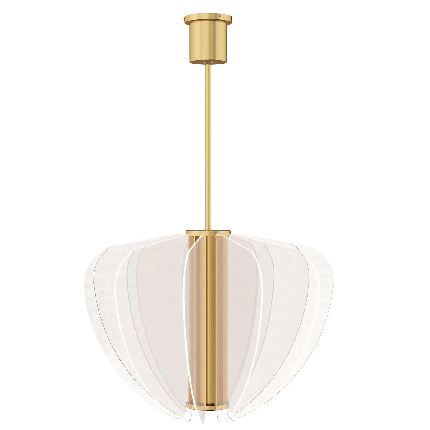 Chandelier Nyra 28 Brass plated