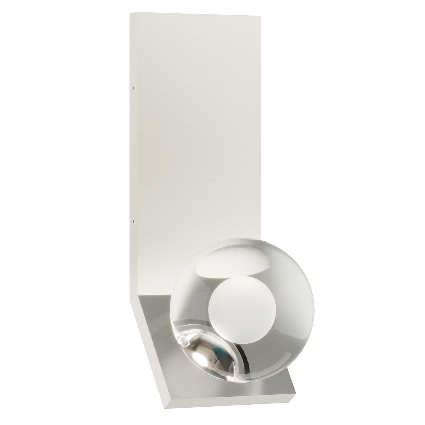 Mina Nickel Wandleuchte