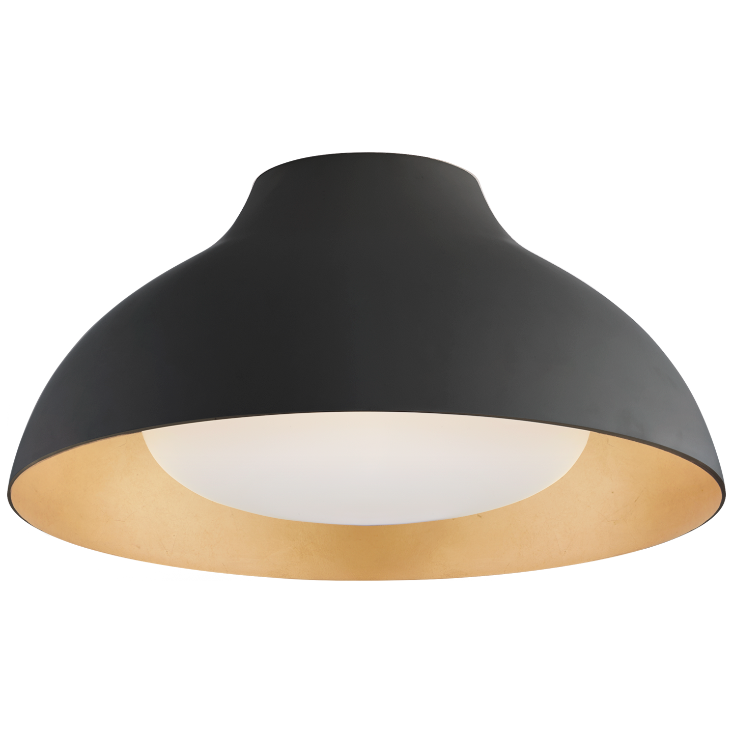 Rosehill große Deckenleuchte aus Messing