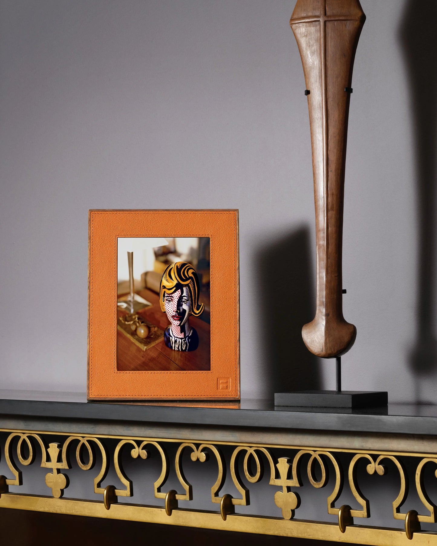 Cadre Heritage Camel Assouline