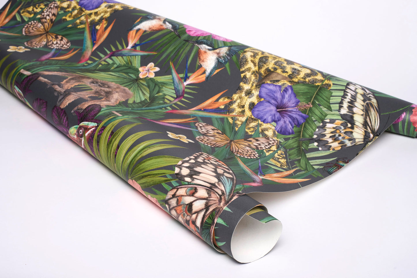 EXOTICA schwarze Tapete