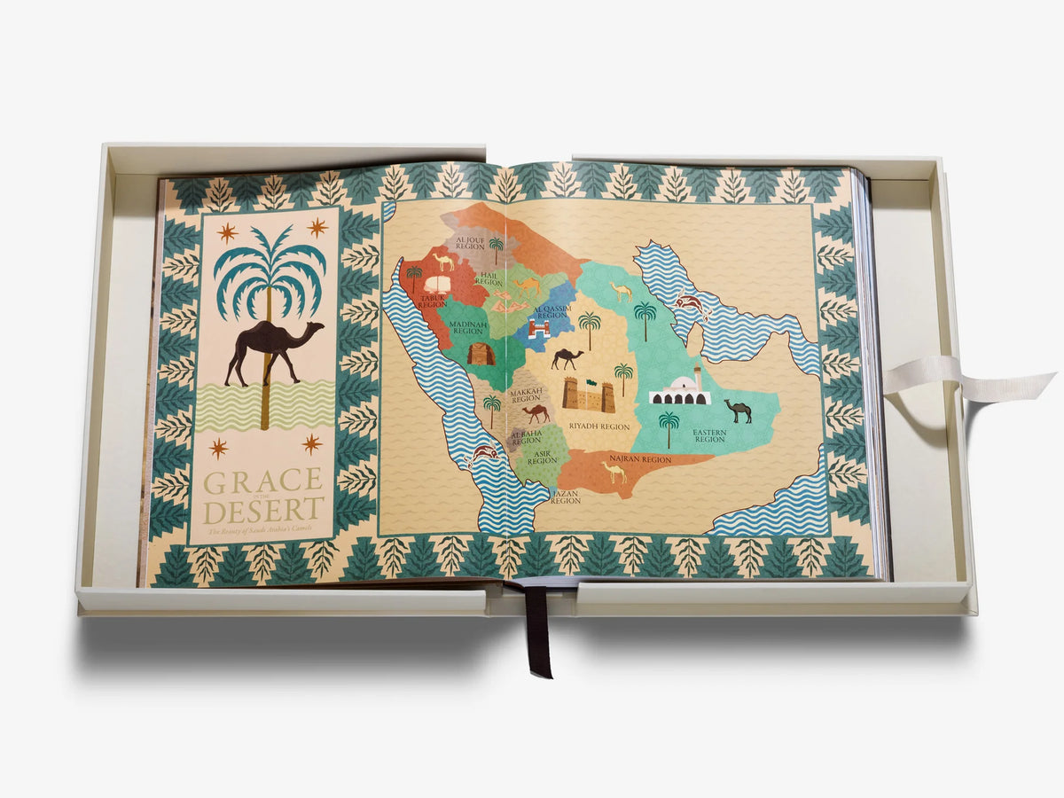 Libro Grace in the Desert: La belleza de los camellos de Arabia Saudí