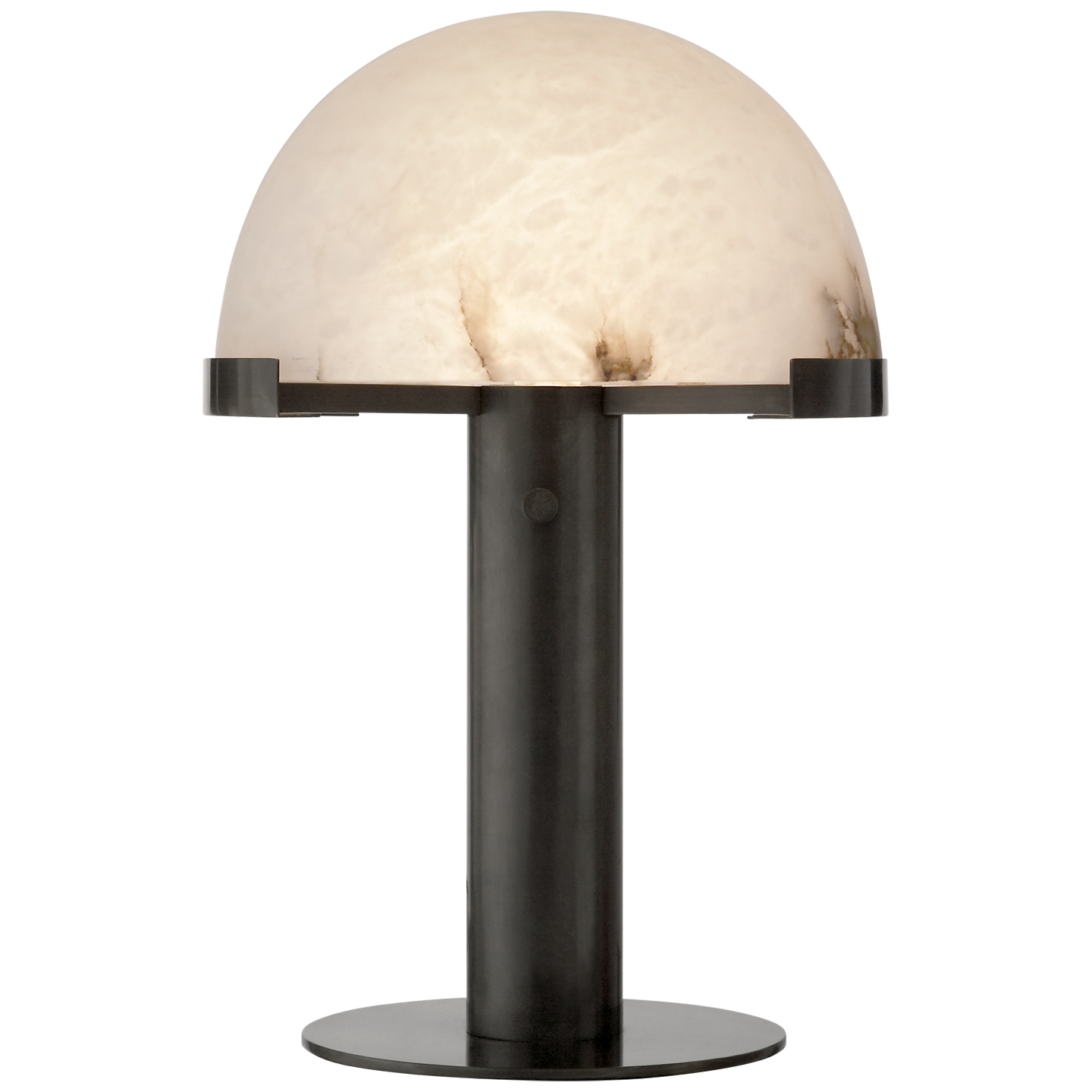Melange desk lamp - Brass and Alabaster