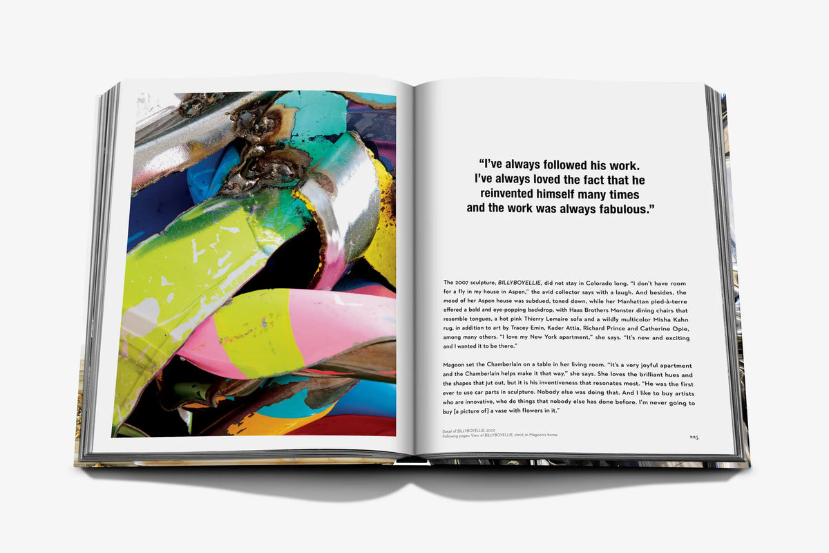Buch Living with Chamberlain, Art in Residence (Sonderausgabe)