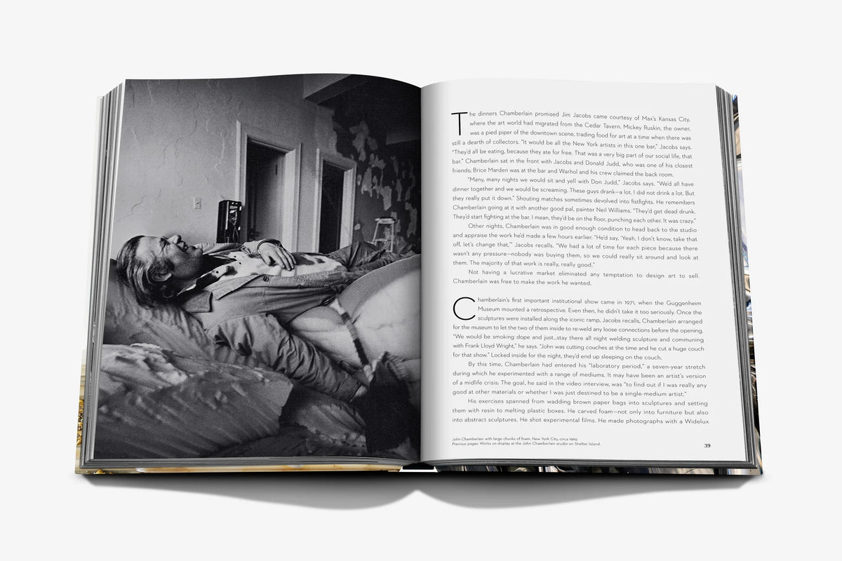 Buch Living with Chamberlain, Art in Residence (Sonderausgabe)