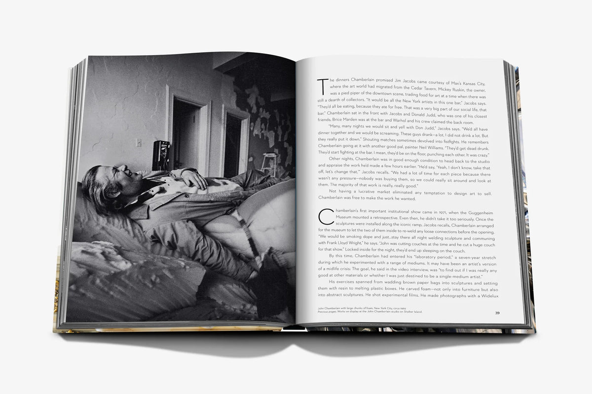 Buch Living with Chamberlain, Art in Residence (Sonderausgabe)