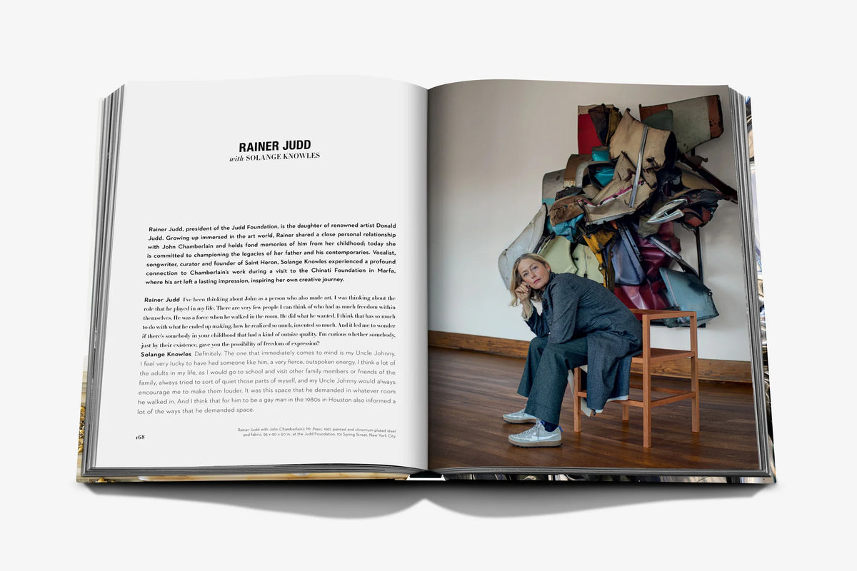 Buch Living with Chamberlain, Art in Residence (Sonderausgabe)