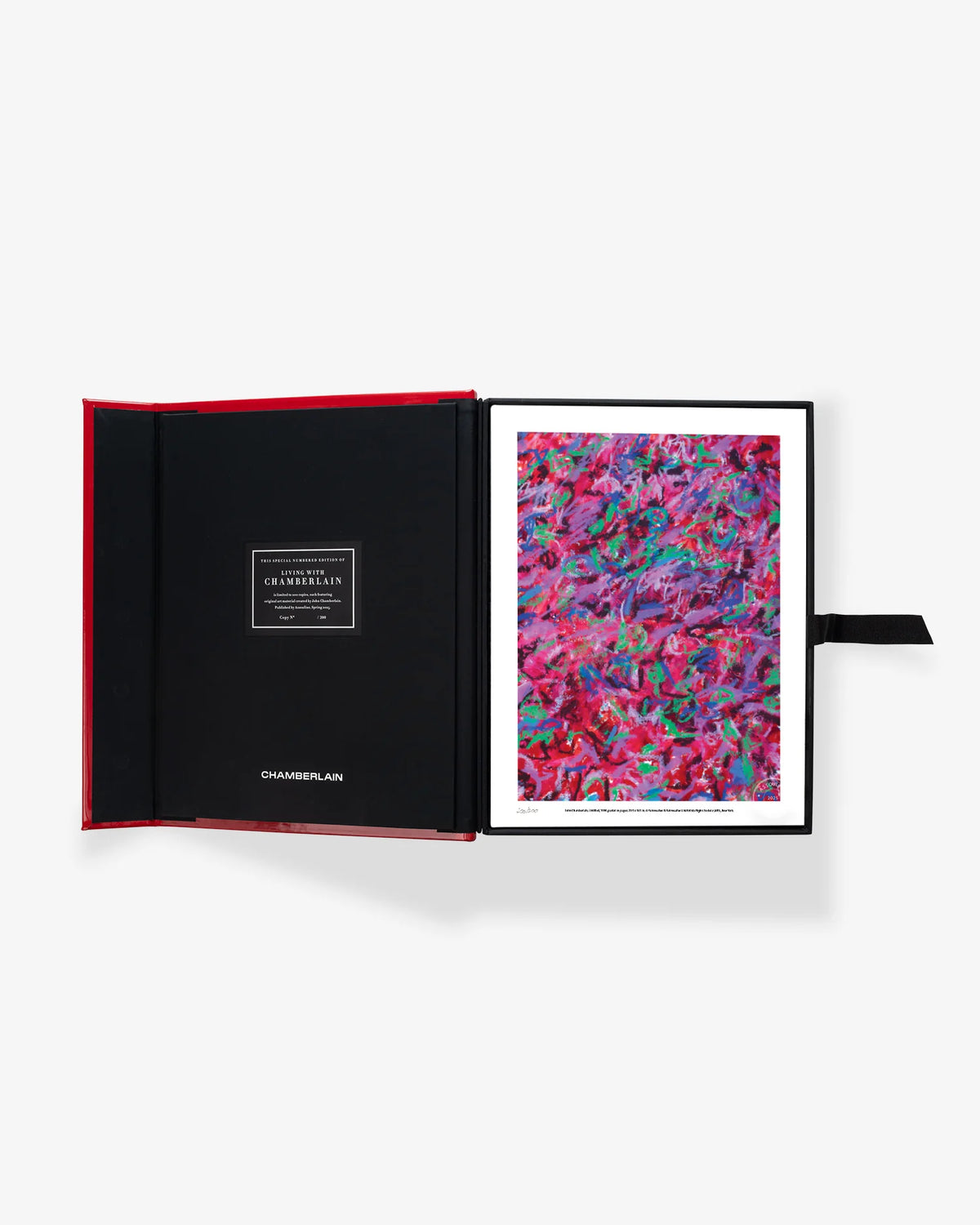 Buch Living with Chamberlain, Art in Residence (Sonderausgabe)