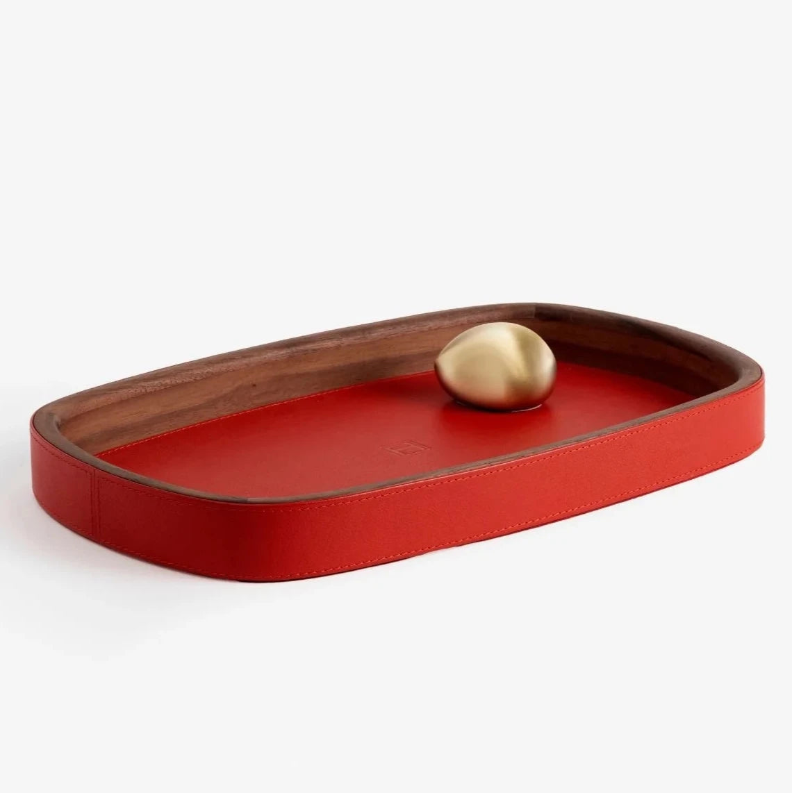 Vassoio Pebble Rosso