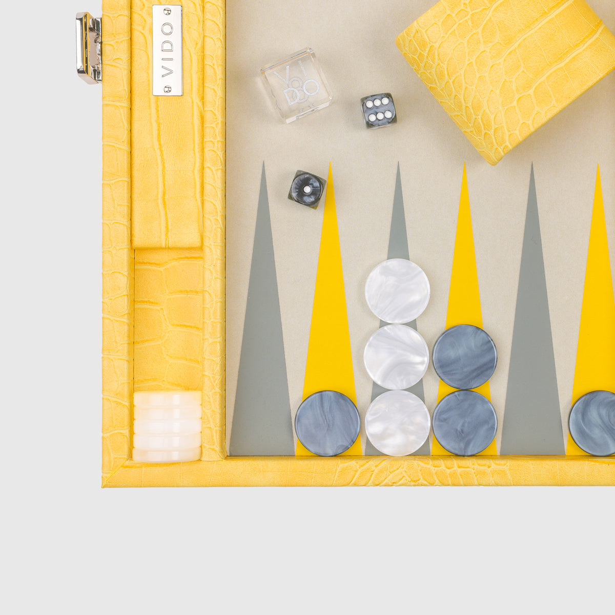 Backgammon Alligator Citron - Medium