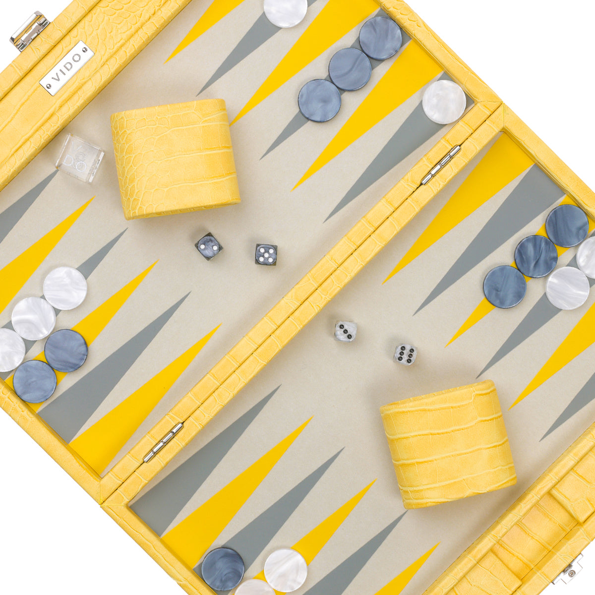 Backgammon Alligator Citron - Medium