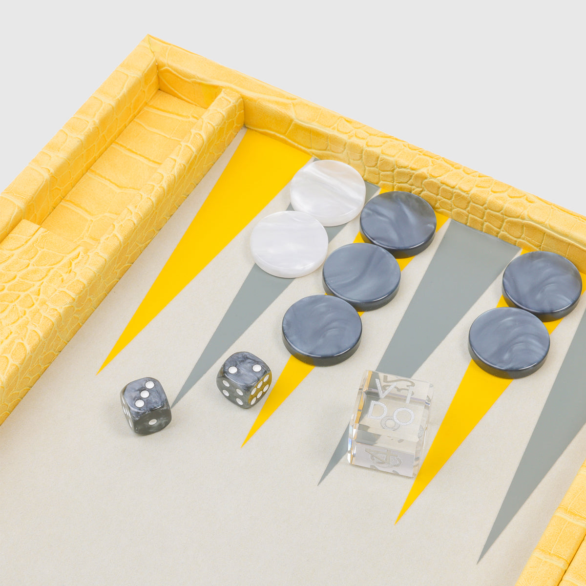 Backgammon Alligator Citron - Medium