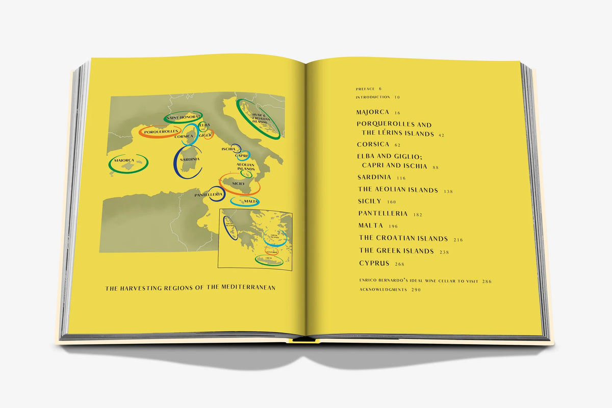 Livre Wine & Travel - Mediterranean Islands