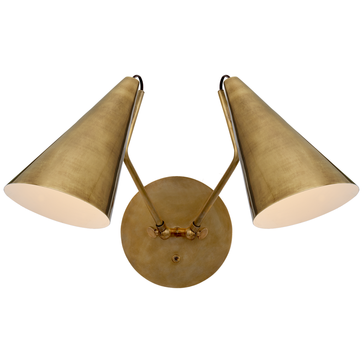 Applique Clemente Double Laiton