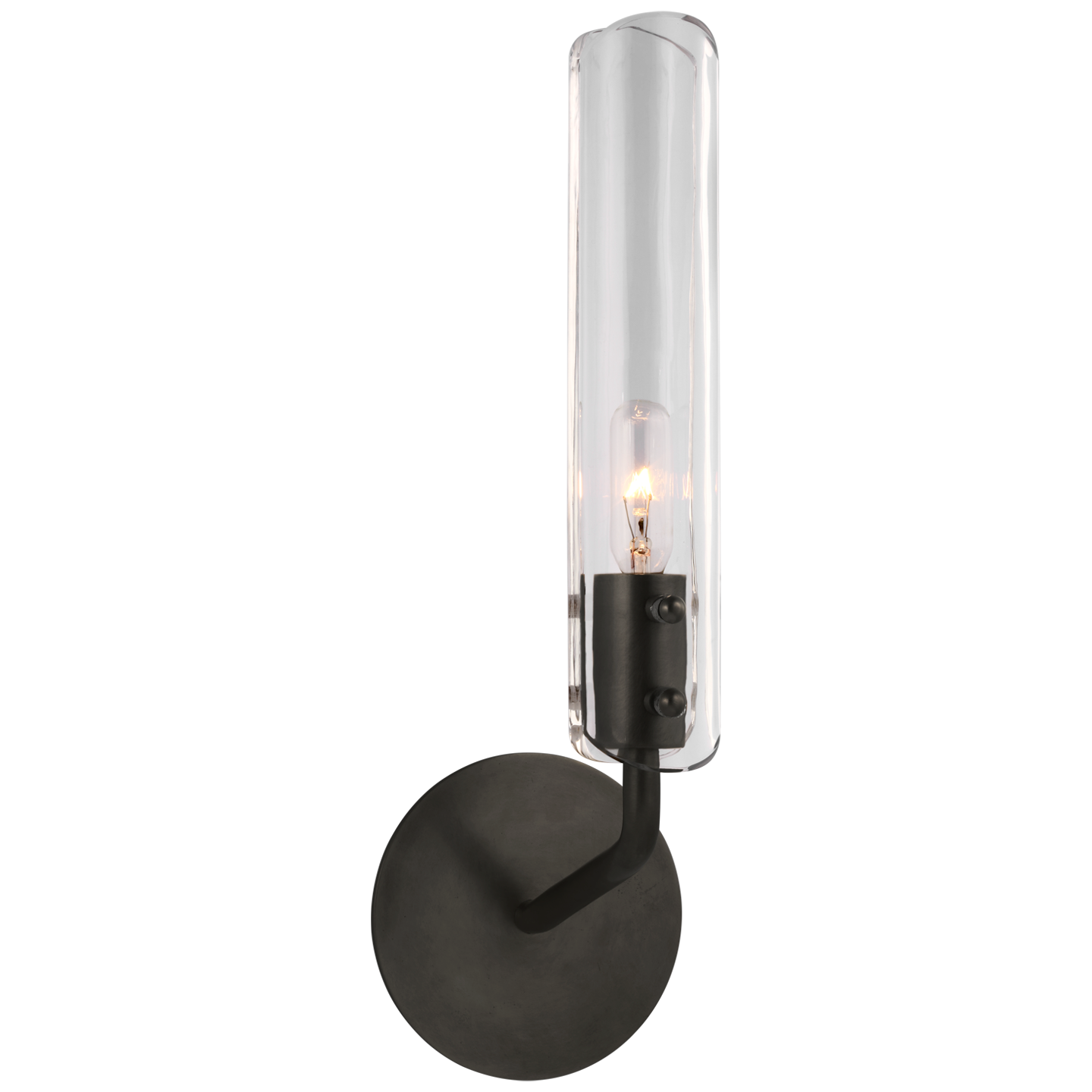 Casoria 14" Einzelwandleuchte aus Bronze