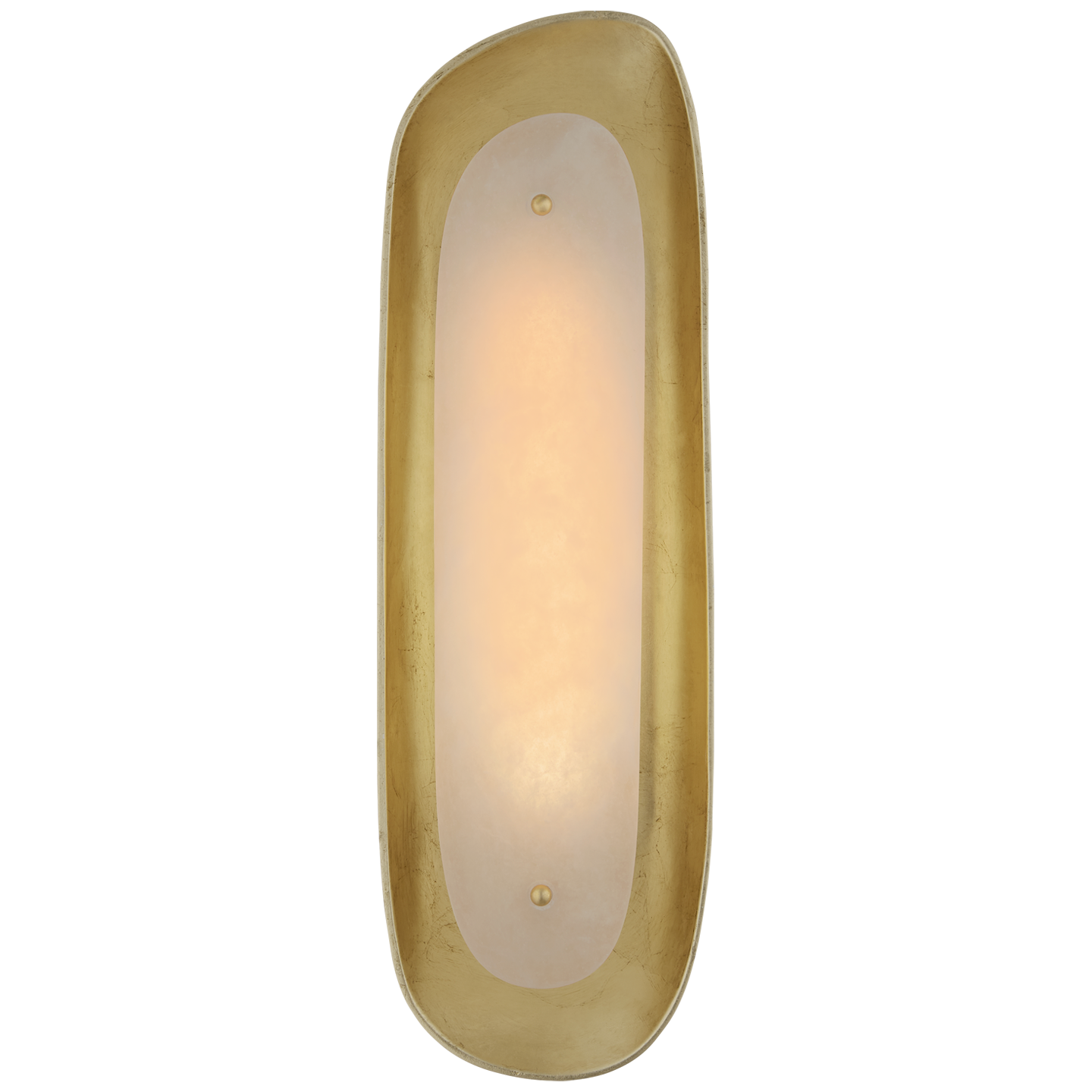 Samos Hohe goldene Wandlampe