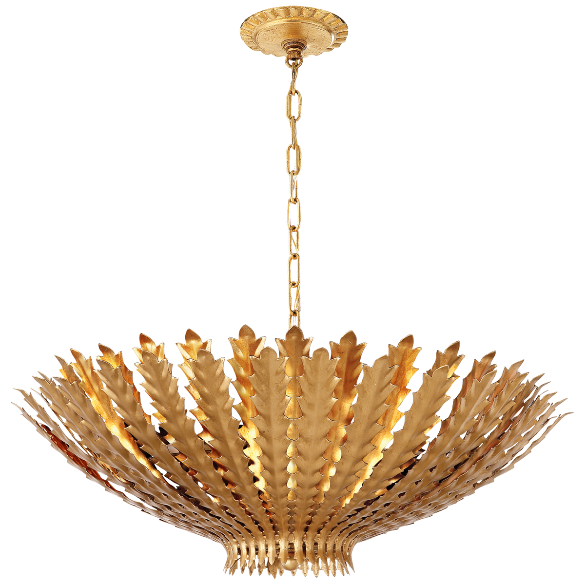 Hampton 中号金色吊灯