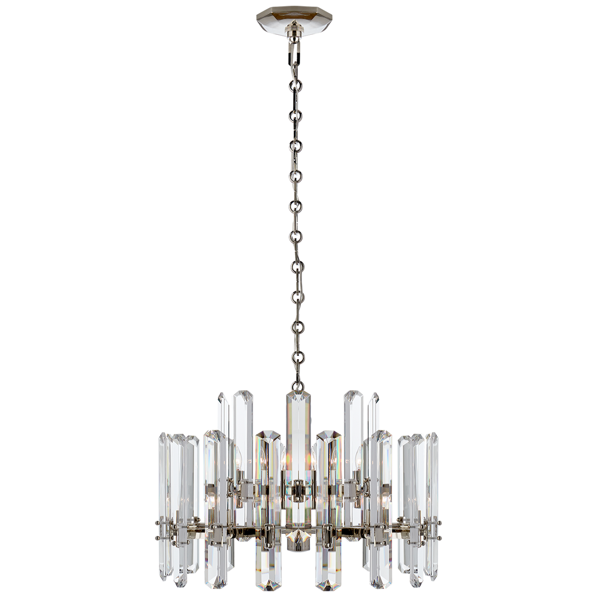 Lampadario Bonnington Small Nickel