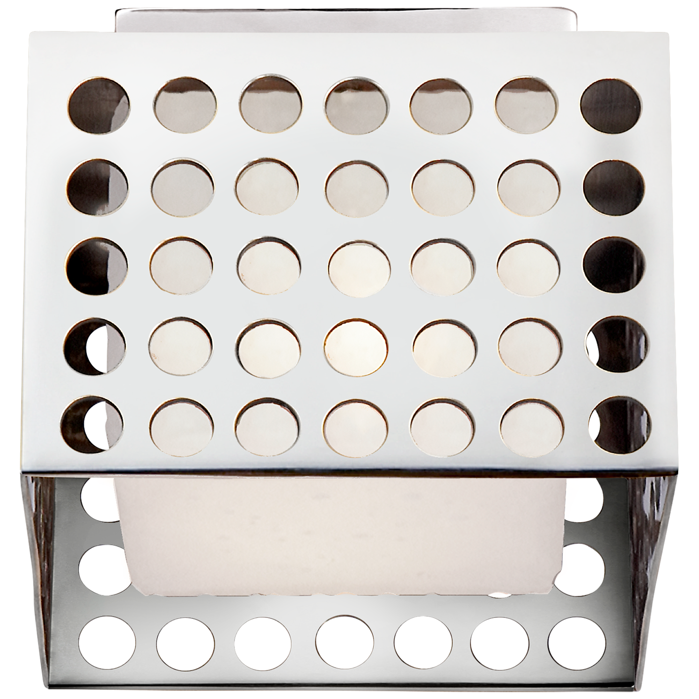 Plafonnier Precision Small Carré Nickel