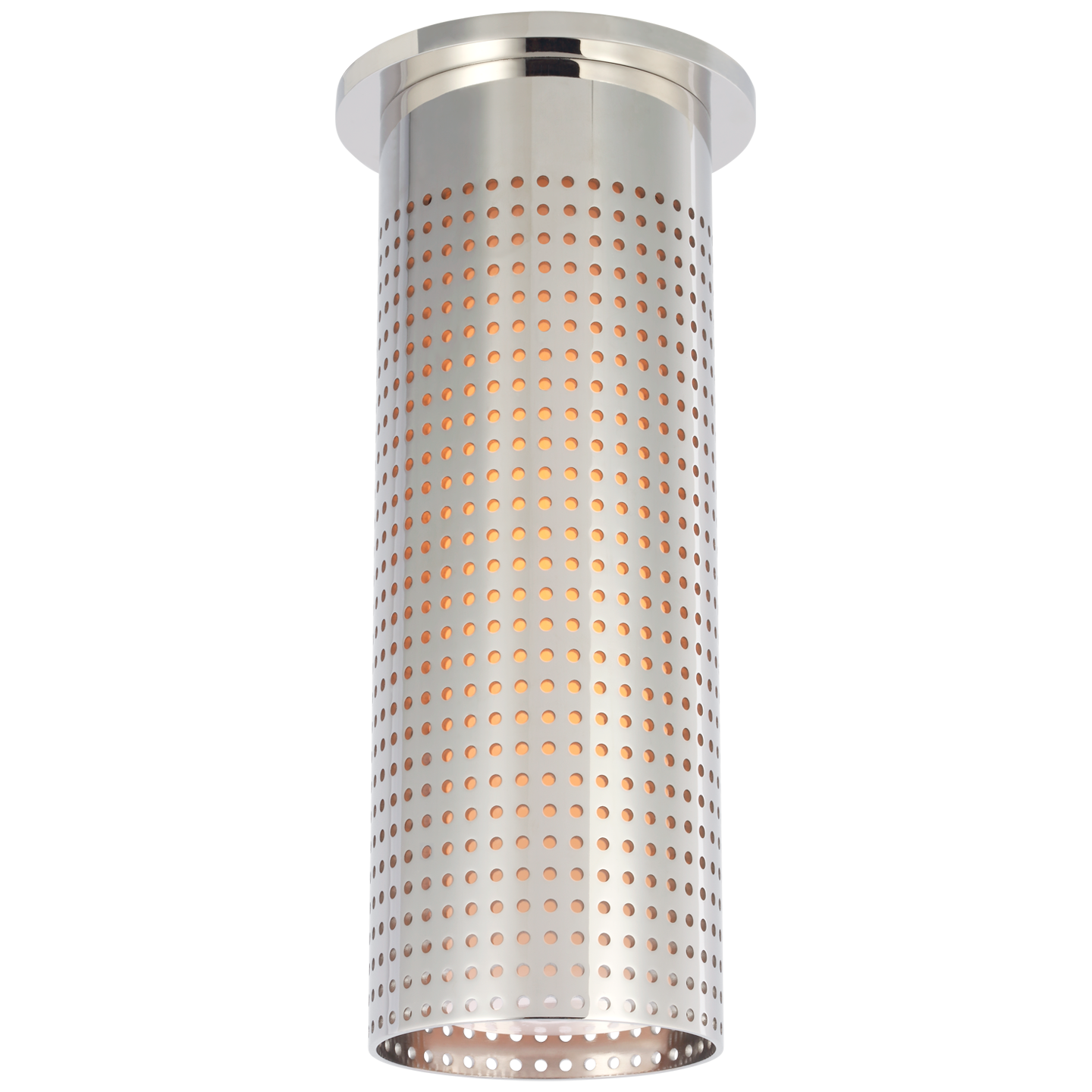 Plafonnier Precision Tall Monopoint Nickel