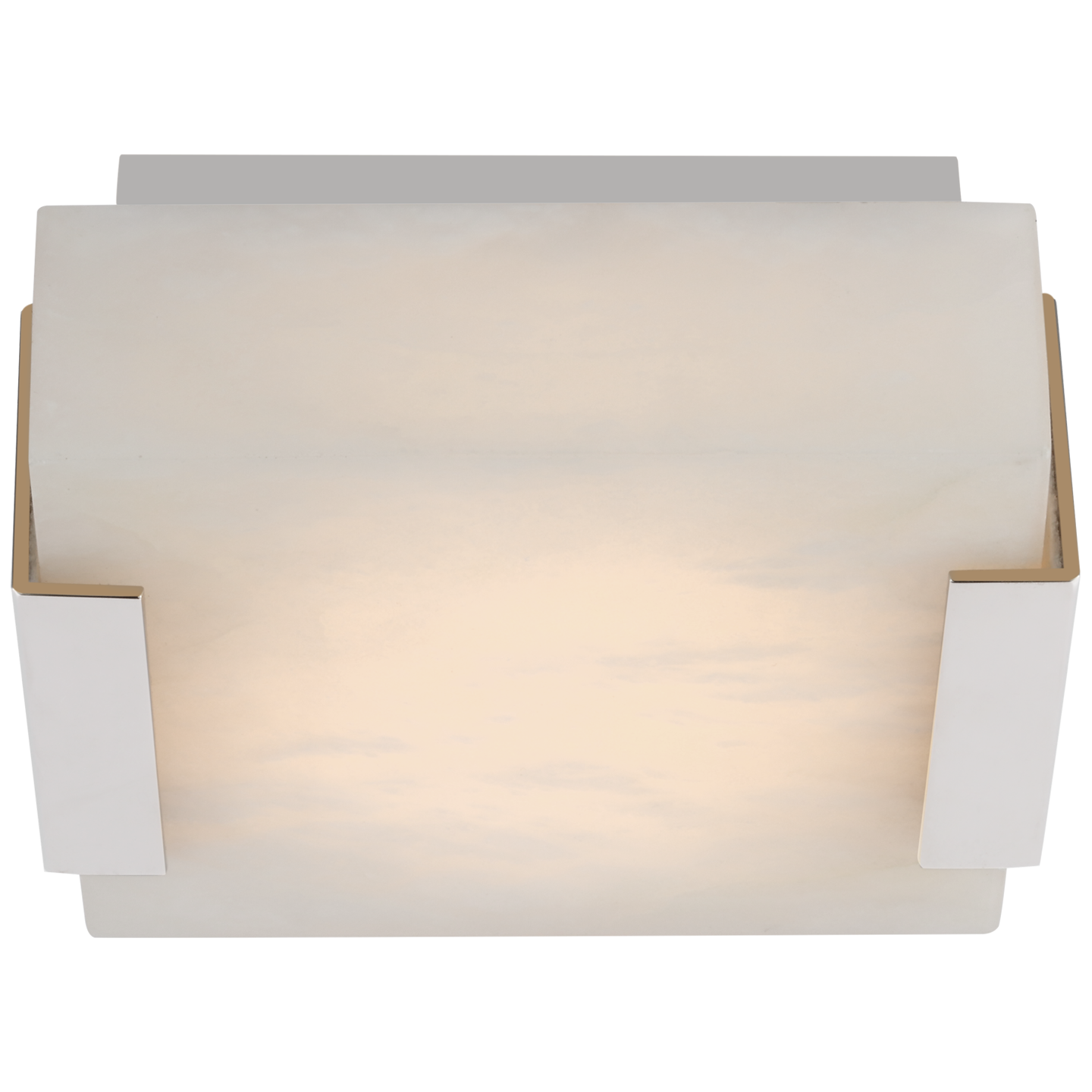 Plafonnier Covet Low Clip Nickel