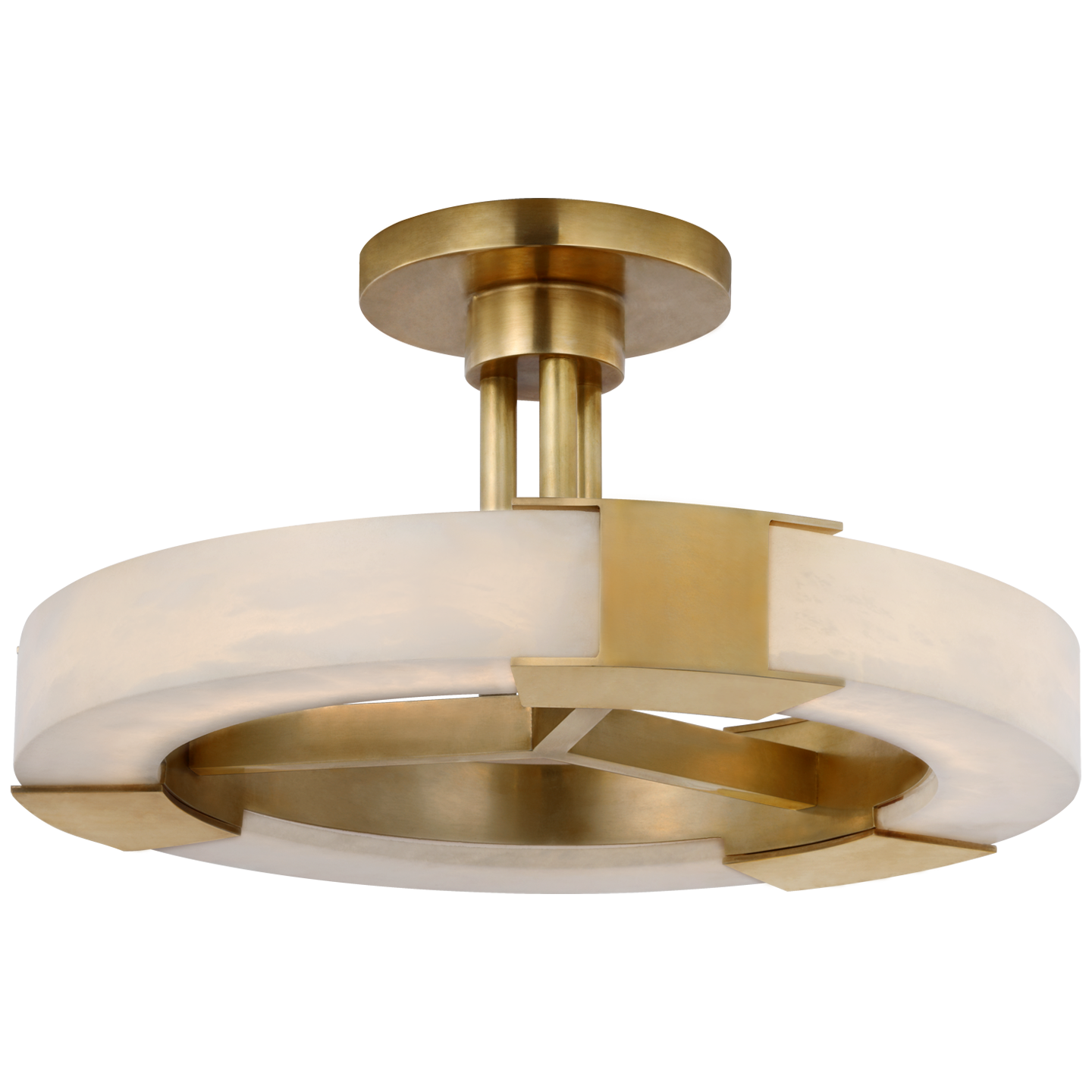 Covet Medium Ring Brass Ceiling Light