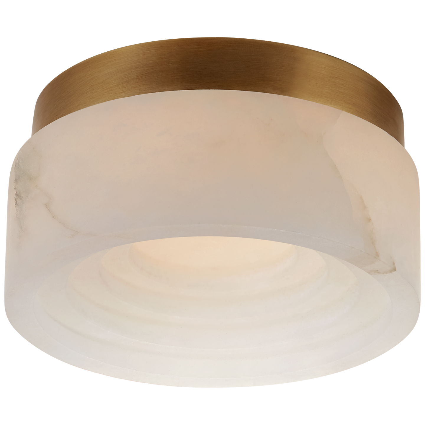 Otto 5'' Solitaire Brass Ceiling Light