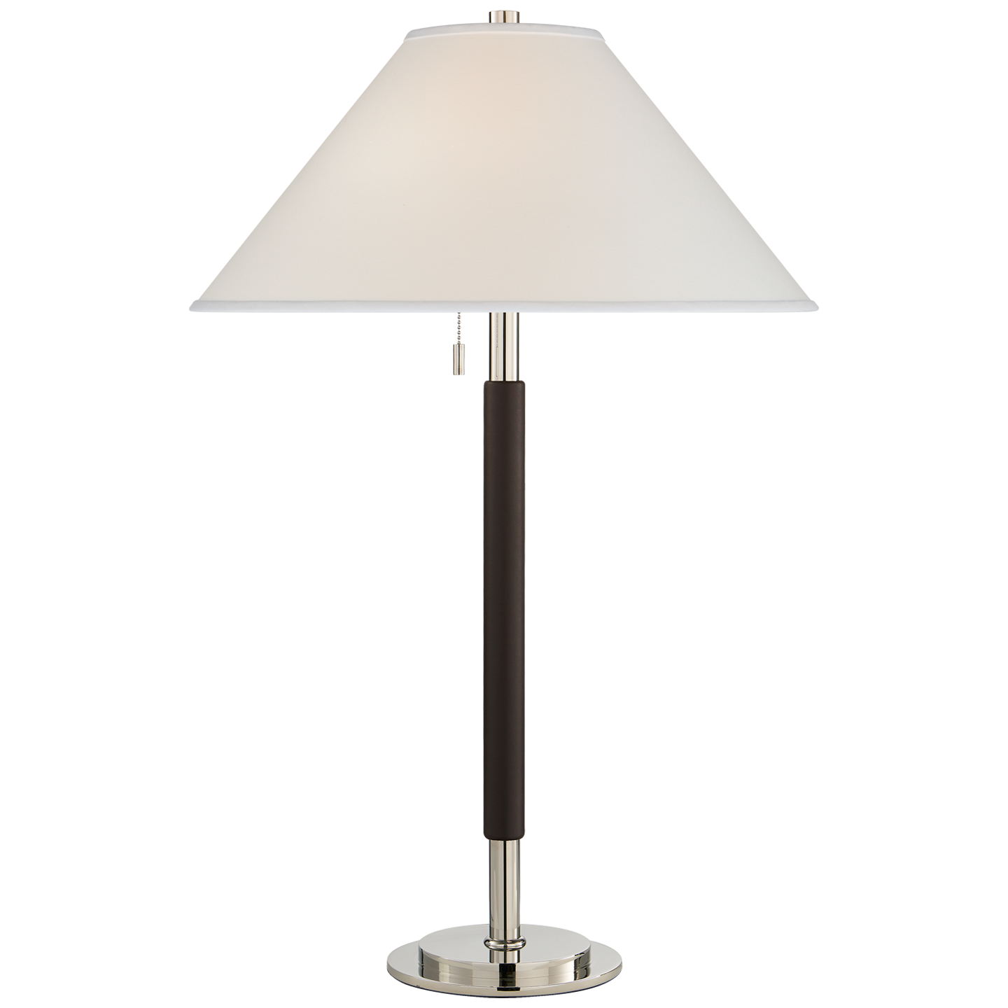 Lampe Garner Nickel Chocolat