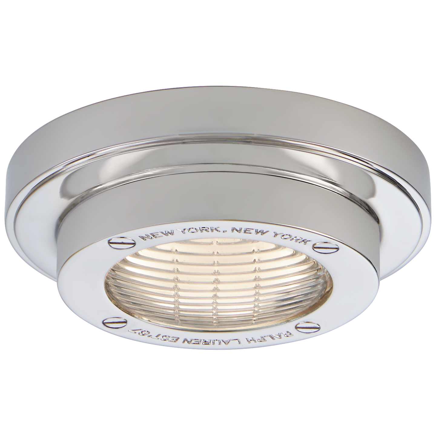 Grant 4.5" Nickel Ceiling Light