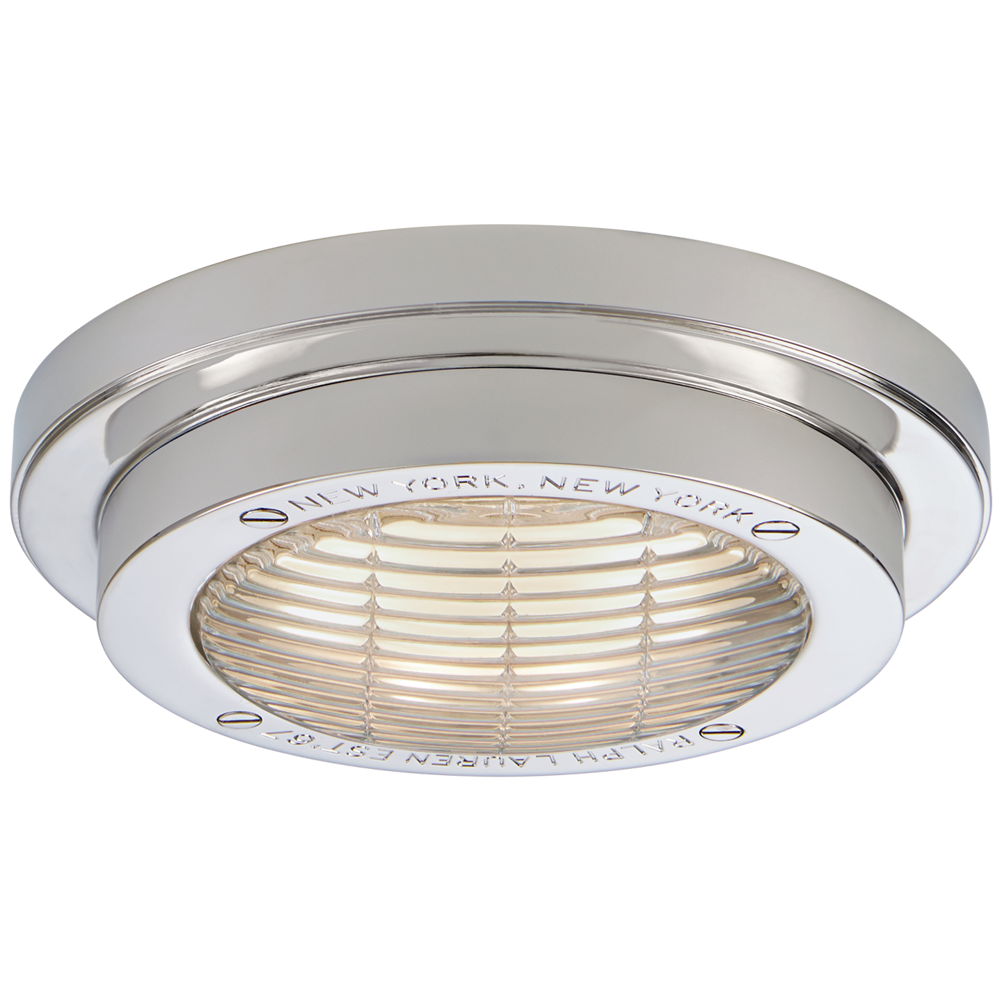 Plafonnier Grant 6,25" Nickel