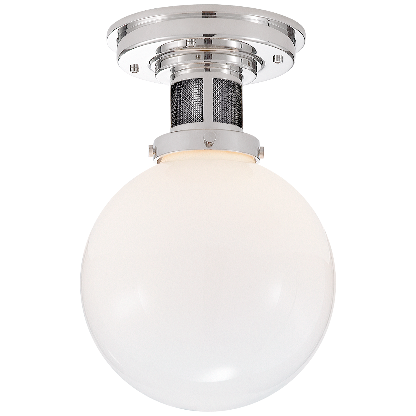 Plafonnier McCarren Small Nickel