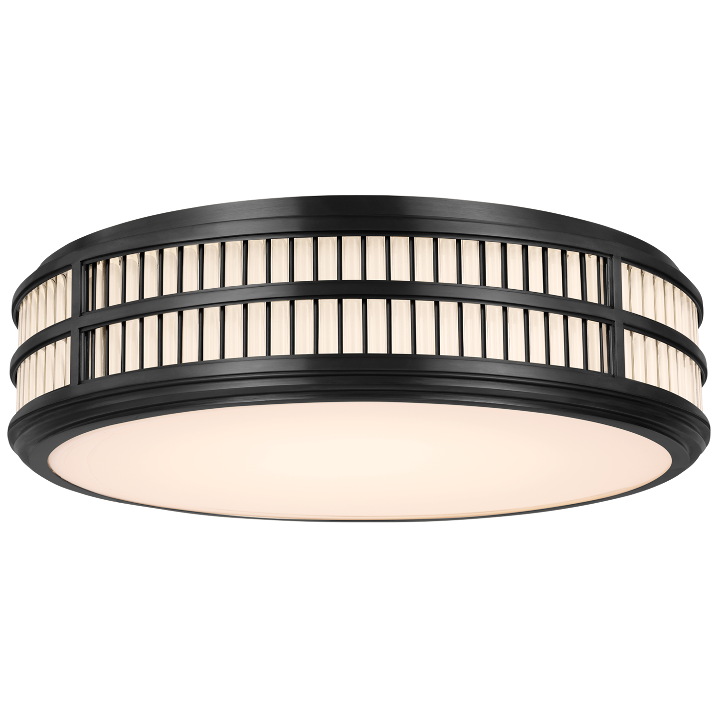 Plafonnier Perren 24" Bronze