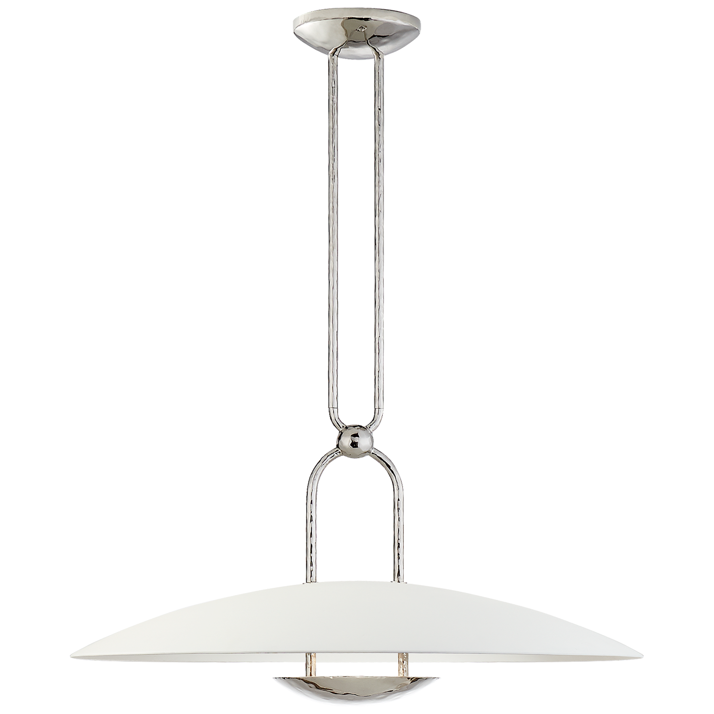 Cara Medium Nickel Pendant Light