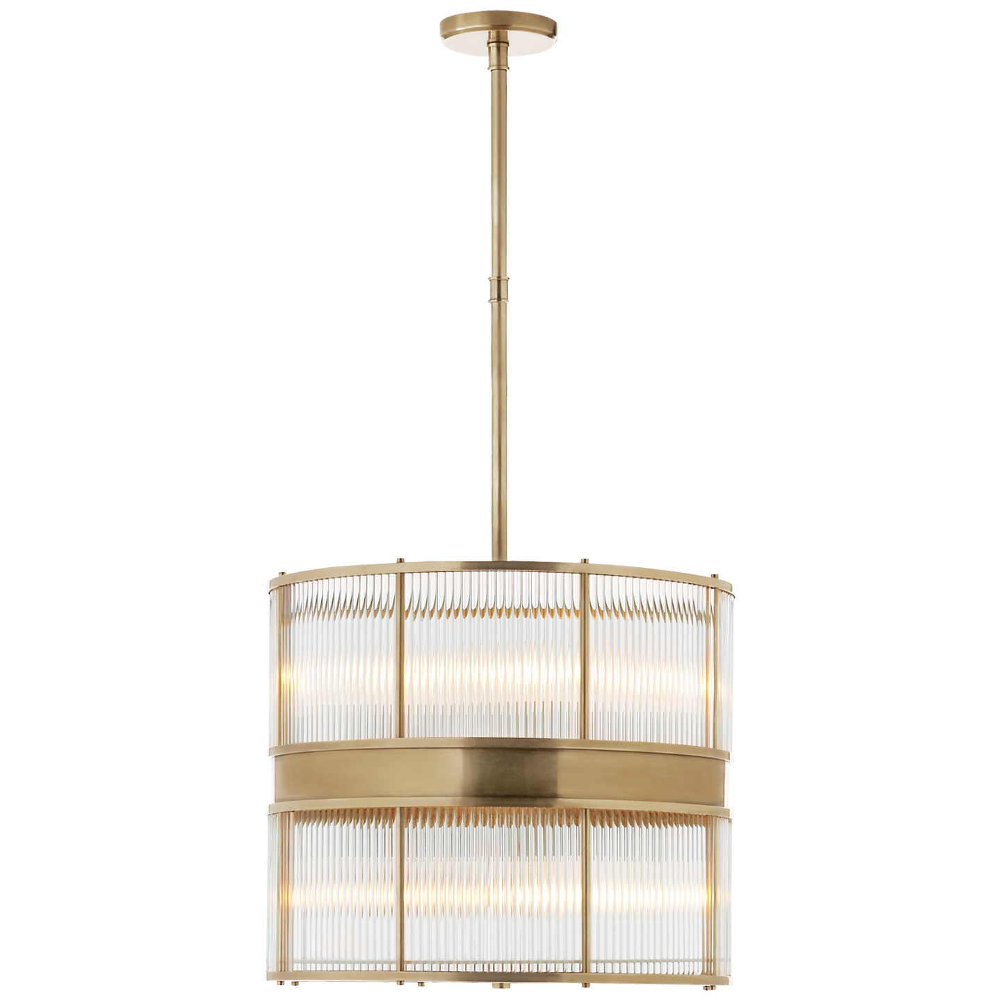 Allen Chandelier Large Brass