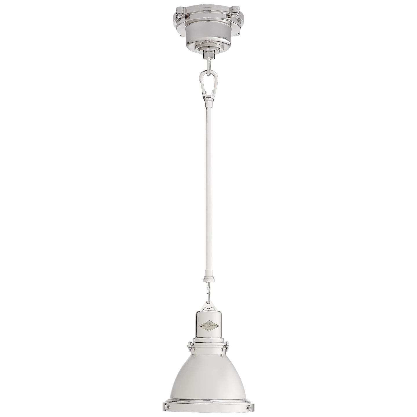 Fulton Mini Nickel Pendant Light