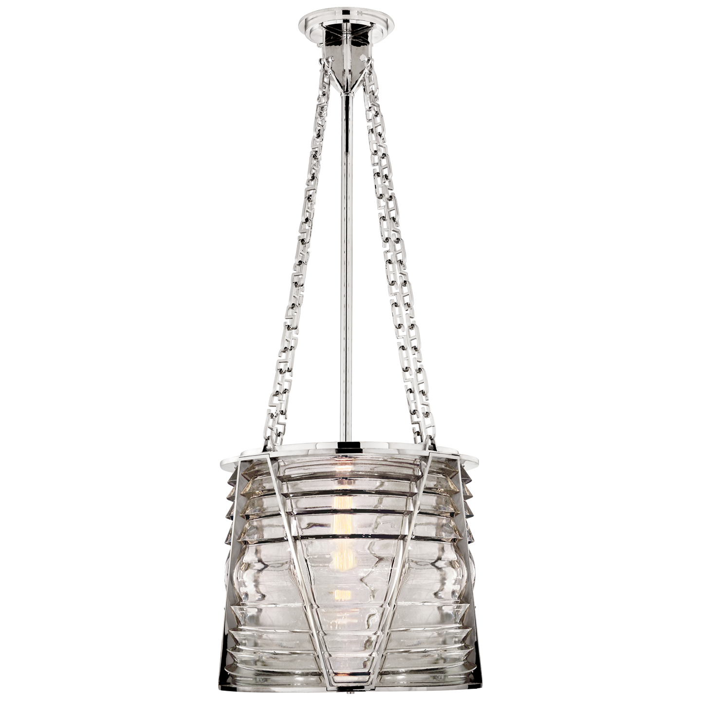 Chatham Large Nickel Pendant Light